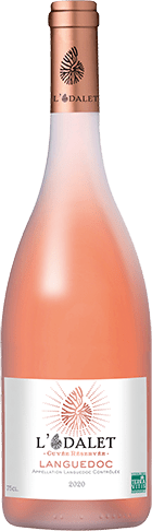 Bouteille de vin rose — AOC(3) VIN ROSÉ LANGUEDOC L’ODALET