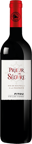 Bouteille de vin rouge — AOP(1) VIN ROUGE FITOU PRIEUR DE SÉGURE VIEILLES VIGNES