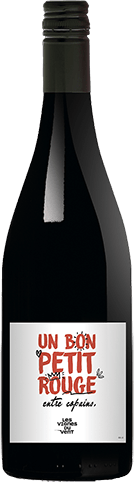 Bouteille de vin rouge — IGP(2) VIN ROUGE CÔTES CATALANES UN BON PETIT ROUGE LES VIGNES DU VENT