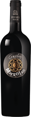 Bouteille de vin rouge IGP Vin Rouge Pays D’OC « Camplong Marselan », millésime 2025/2026 — vignoble Languedoc