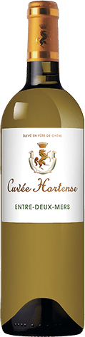 Bouteille de vin blanc AOP Vin Blanc Entre-deux-mers « Cuvée Hortense », millésime 2025/2026 — vignoble Bordeaux