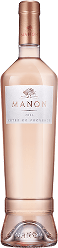 Bouteille de vin rosé AOP Vin Rosé Côtes De Provence « Manon », millésime 2025/2026 — vignoble Provence & Corse
