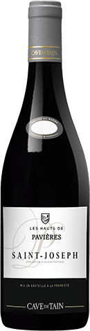 Bouteille de vin rouge AOP Vin Rouge Saint-joseph « Les Hauts De Pavières », millésime 2025/2026 — vignoble Rhône