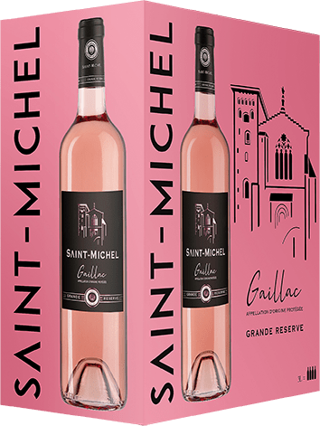 Bag-in-box de vin rosé AOP Vin Rosé Gaillac « Saint-michel », millésime 2025/2026 — vignoble Sud-ouest