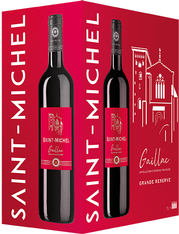 Bag-in-box de vin rouge AOP Vin Rouge Gaillac Grande Réserve « Saint-michel », millésime 2025/2026 — vignoble Sud-ouest
