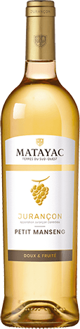 Bouteille de vin blanc — AOP(1) VIN BLANC JURANÇON DOUX MATAYAC