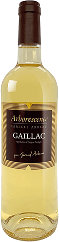 Bouteille de vin blanc — AOP(1) VIN BLANC GAILLAC DOUX ARBORESCENCE