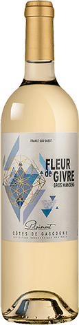 Bouteille de vin blanc — IGP(2) VIN BLANC CÔTES DE GASCOGNE MOELLEUX FLEUR DE GIVRE