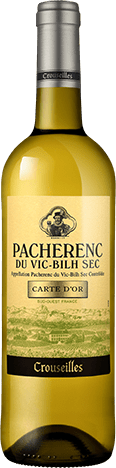 Bouteille de vin blanc — AOP(1) VIN BLANC PACHERENC DU VIC-BILH SEC CARTE D’OR