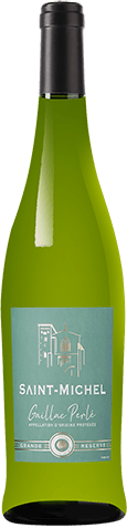 Bouteille de vin blanc — AOP(1) VIN BLANC GAILLAC PERLÉ GRANDE RÉSERVE SAINT-MICHEL