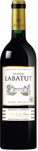 Bouteille de vin rouge AOP Vin Rouge Bordeaux Supérieur « Château Labatut Cuvée Prestige », millésime 2025/2026 — vignoble Bordeaux