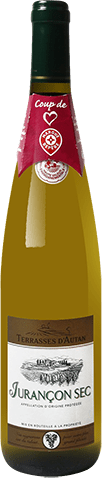 Bouteille de vin blanc — AOP(1) VIN BLANC JURANÇON SEC* TERRASSES D’AUTAN