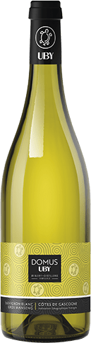 Bouteille de vin blanc — IGP(2) VIN BLANC CÔTES DE GASCOGNE GROS MANSENG DOMUS UBY