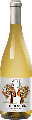 Bouteille de vin blanc — IGP(2) VIN BLANC CÔTES DE GASCOGNE MOELLEUX PUITS D’AMOUR