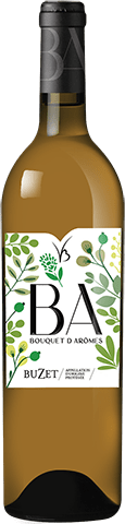 Bouteille de vin blanc — AOP(1) VIN BLANC BUZET* BOUQUET D’ARÔMES