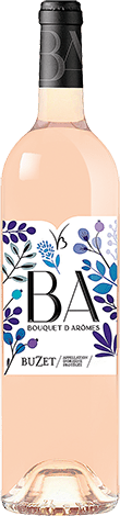 Bouteille de vin rose — AOP(1) VIN ROSÉ BUZET* BOUQUET D’ARÔMES