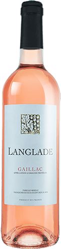 Bouteille de vin rose — AOP(1) VIN ROSÉ GAILLAC LANGLADE