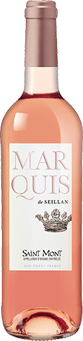 Bouteille de vin rose — AOP(1) VIN ROSÉ SAINT MONT MARQUIS DE SEILLAN