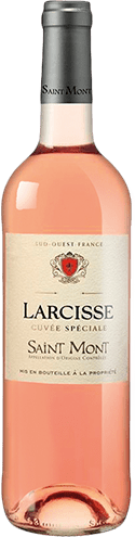 Bouteille de vin rose — AOP(1) VIN ROSÉ SAINT MONT LARCISSE CUVÉE SPÉCIALE
