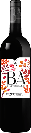 Bouteille de vin rouge — AOP(1) VIN ROUGE BUZET* BOUQUET D’ARÔMES