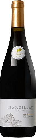 Bouteille de vin rouge — AOP(1) VIN ROUGE MARCILLAC LES BURONS