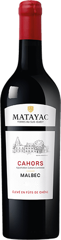 Bouteille de vin rouge — AOP(1) VIN ROUGE CAHORS MATAYAC