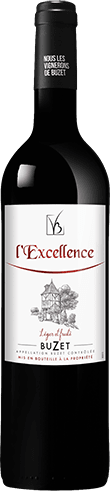 Bouteille de vin rouge — AOP(1) VIN ROUGE BUZET L’EXCELLENCE