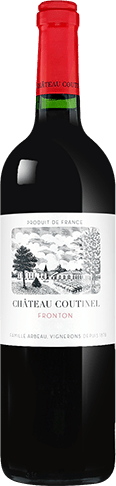 Bouteille de vin rouge — AOP(1) VIN ROUGE FRONTON CHÂTEAU COUTINEL