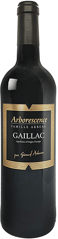 Bouteille de vin rouge — AOP(1) VIN ROUGE GAILLAC ARBORESCENCE