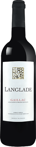 Bouteille de vin rouge — AOP(1) VIN ROUGE GAILLAC LANGLADE