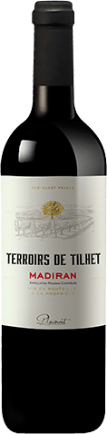 Bouteille de vin rouge — AOP(1) VIN ROUGE MADIRAN TERROIRS DE TILHET