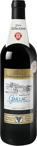 Bouteille de vin rouge — AOP(1) VIN ROUGE GAILLAC* TERRASSES D’AUTAN