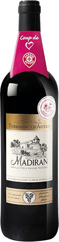 Bouteille de vin rouge — AOP(1) VIN ROUGE MADIRAN* TERRASSES D’AUTAN