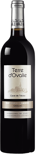 Bouteille de vin rouge — AOP(1) VIN ROUGE GAILLAC TERRE D’OVALIE