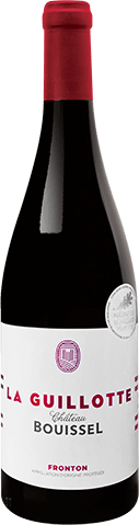 Bouteille de vin rouge — AOP(1) VIN ROUGE FRONTON LA GUILLOTTE CHÂTEAU BOUISSEL