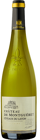 Bouteille de vin blanc — AOP(1) VIN BLANC COTEAUX DU LAYON* CHÂTEAU DE MONTGUÉRET