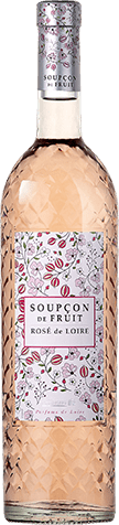 Bouteille de vin rosé AOP Vin Rosé Rosé De Loire « Soupçon De Fruit », millésime 2025/2026 — vignoble Loire