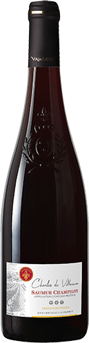 Bouteille de vin rouge — AOP(1) VIN ROUGE SAUMUR CHAMPIGNY CHARLES DE VILLENEUVE
