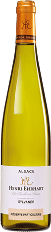 Bouteille de vin blanc — AOC(3) VIN BLANC ALSACE SYLVANER HENRI EHRHART RÉSERVE PARTICULIÈRE