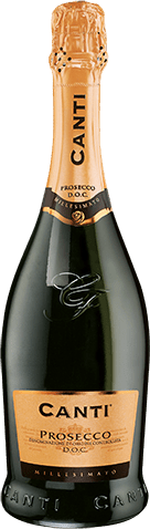 Bouteille de vin effervescent — DOC(4) CANTI PROSECCO BLANC
