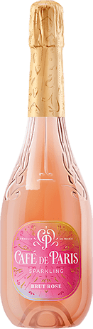 Bouteille de vin effervescent — VIN MOUSSEUX CAFÉ DE PARIS ROSÉ CORDIER