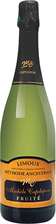 Bouteille de vin effervescent — AOP(1) BLANQUETTE DE LIMOUX FRUITÉ ANCESTRALE CAPDEPON