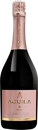 Bouteille de vin effervescent — AOP(1) CRÉMANT DE LIMOUX ROSÉ* AGUILA