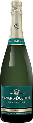 Bouteille de vin effervescent — AOP(1) CHAMPAGNE BRUT CANARD-DUCHÊNE