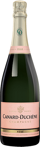 Bouteille de vin effervescent — AOP(1) CHAMPAGNE ROSÉ CANARD-DUCHÊNE