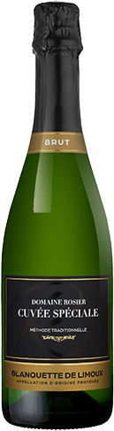 Bouteille de vin effervescent — AOP(1) BLANQUETTE DE LIMOUX SPÉCIALE BRUT DOMAINE ROSIER