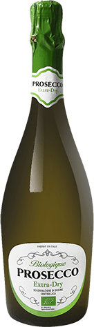 Bouteille de vin effervescent — DOC(4) PROSECCO BIO**