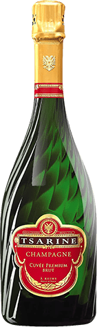 Bouteille de vin effervescent — AOP(1) CHAMPAGNE BRUT TSARINE
