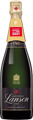 Bouteille de vin effervescent — AOP(1) CHAMPAGNE LANSON LE BLACK