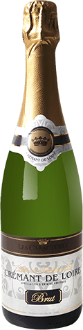 Bouteille de vin effervescent — AOP(1) CRÉMANT DE LOIRE BRUT LES CARACTÈRES